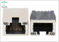 MJ88-BX11-RVLXX  4.2系列 RJ45沉板式DIP 带灯  H6.85mm 有贴片插件可选